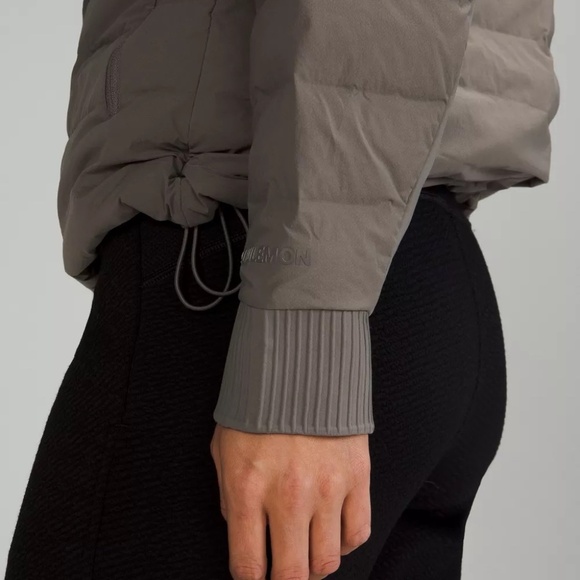 EUC Lululemon Down and Around Crew Neck Quilted Pullover Top Sweatshirt Size 8 - Picture 6 of 9